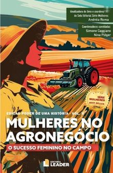 Capa do livro Mulheres no Agronegócio, volume 2.